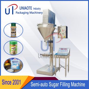 Semi automatic powder filling machine