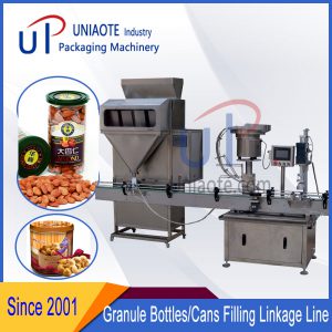 granules weighing filling capping linkage line
