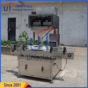 granule cans weighing filling machine