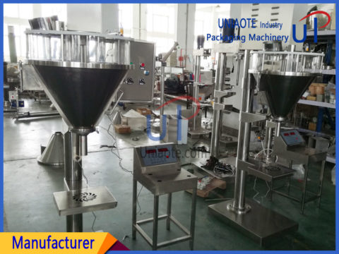 Semi Automatic Auger Powder Filler Filling Machine with Easy Clean Hopper